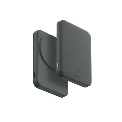Uniq Lyden Lexa 5000Mah Magnetic Fast Wireless Usb-C Pd Power Bank - Lichen Green